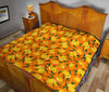 Mango Pattern Print Quilt-grizzshop