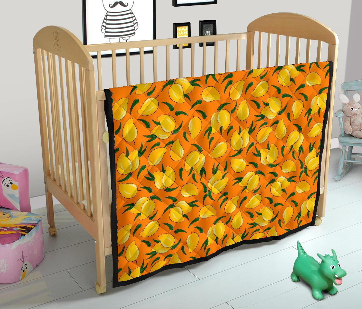 Mango Pattern Print Quilt-grizzshop