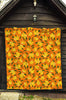 Mango Pattern Print Quilt-grizzshop