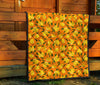 Mango Pattern Print Quilt-grizzshop