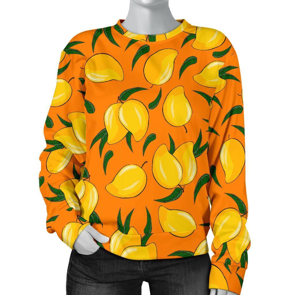 Mango Pattern Print Women's Sweatshirt-grizzshop
