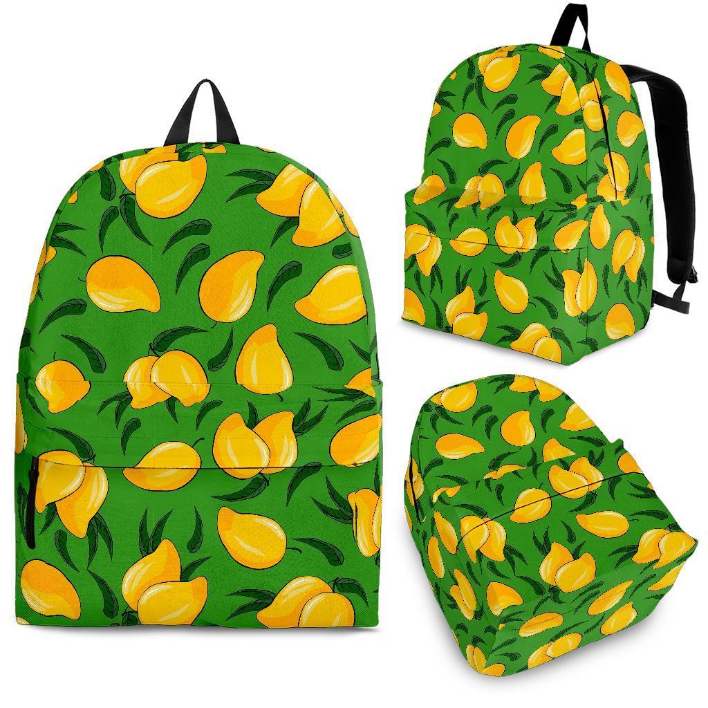 Mango Print Pattern Backpack-grizzshop