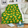 Mango Print Pattern Blanket-grizzshop