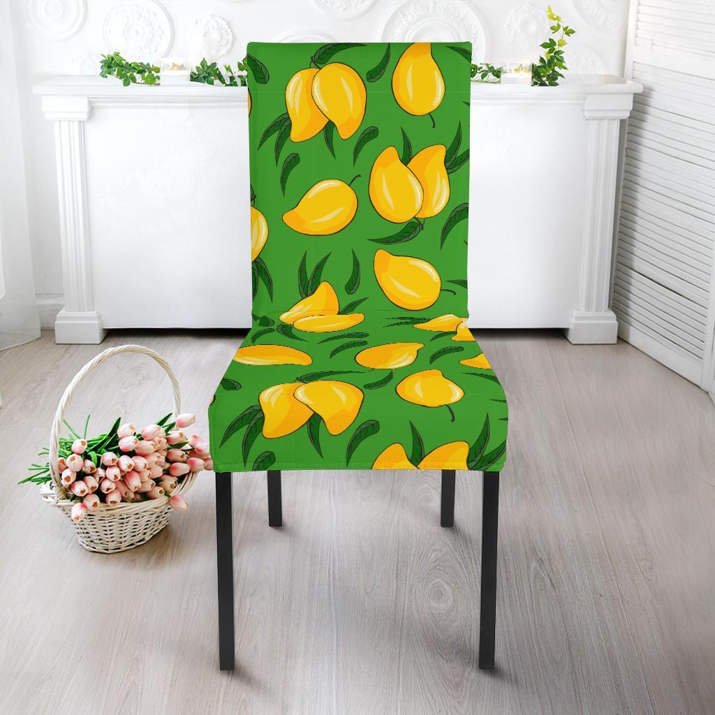 Mango Print Pattern Chair Cover-grizzshop