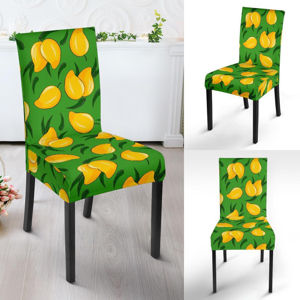 Mango Print Pattern Chair Cover-grizzshop