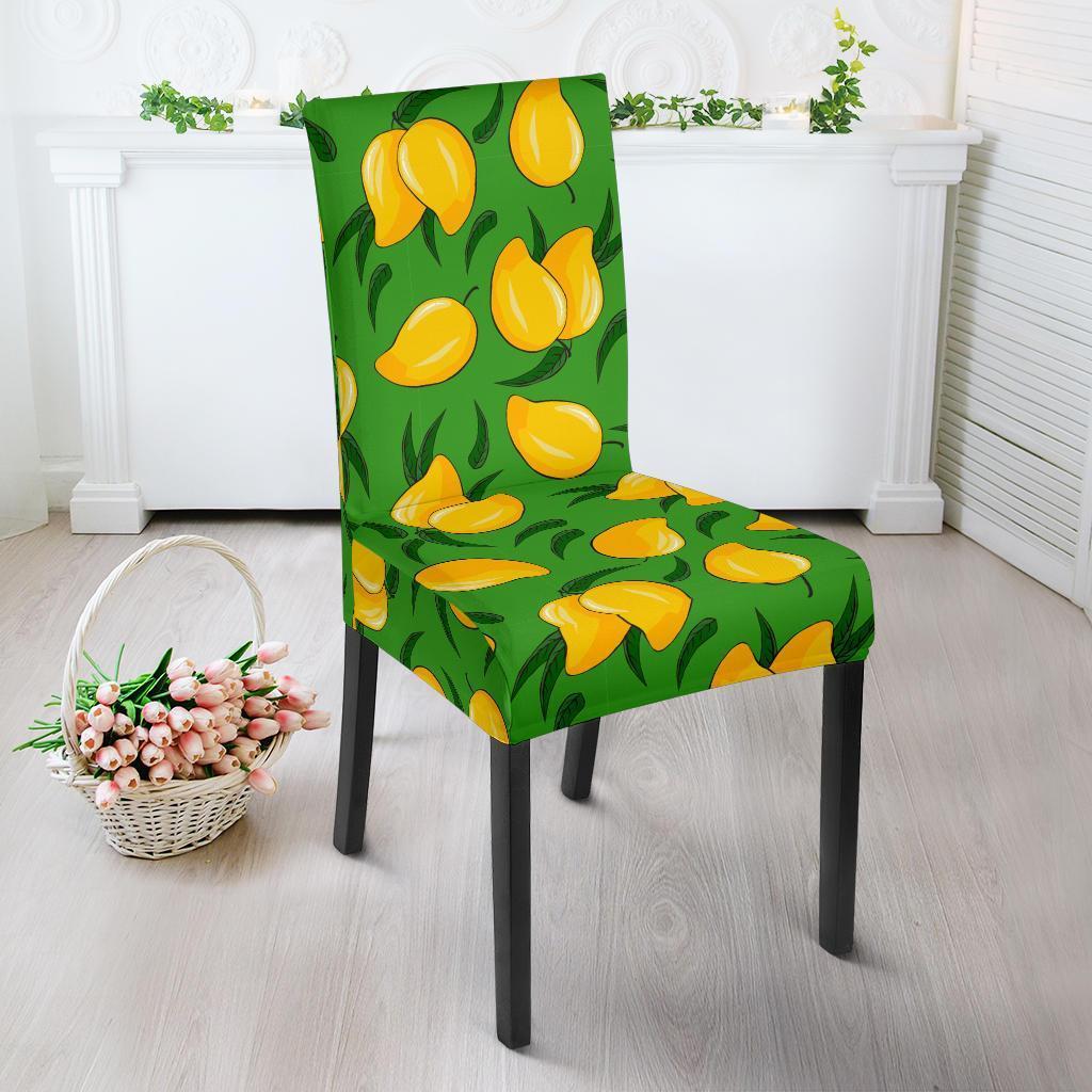 Mango Print Pattern Chair Cover-grizzshop