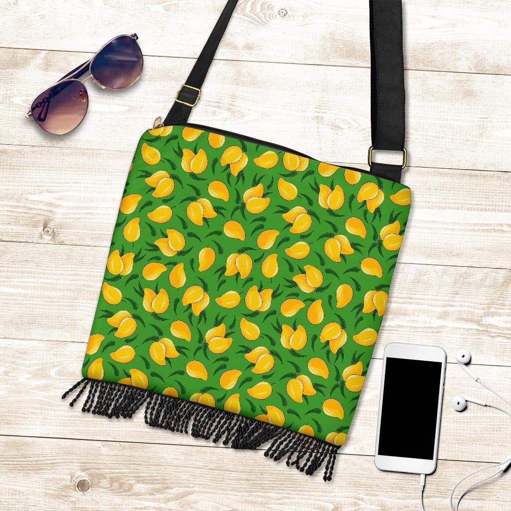 Mango Print Pattern Crossbody bags-grizzshop