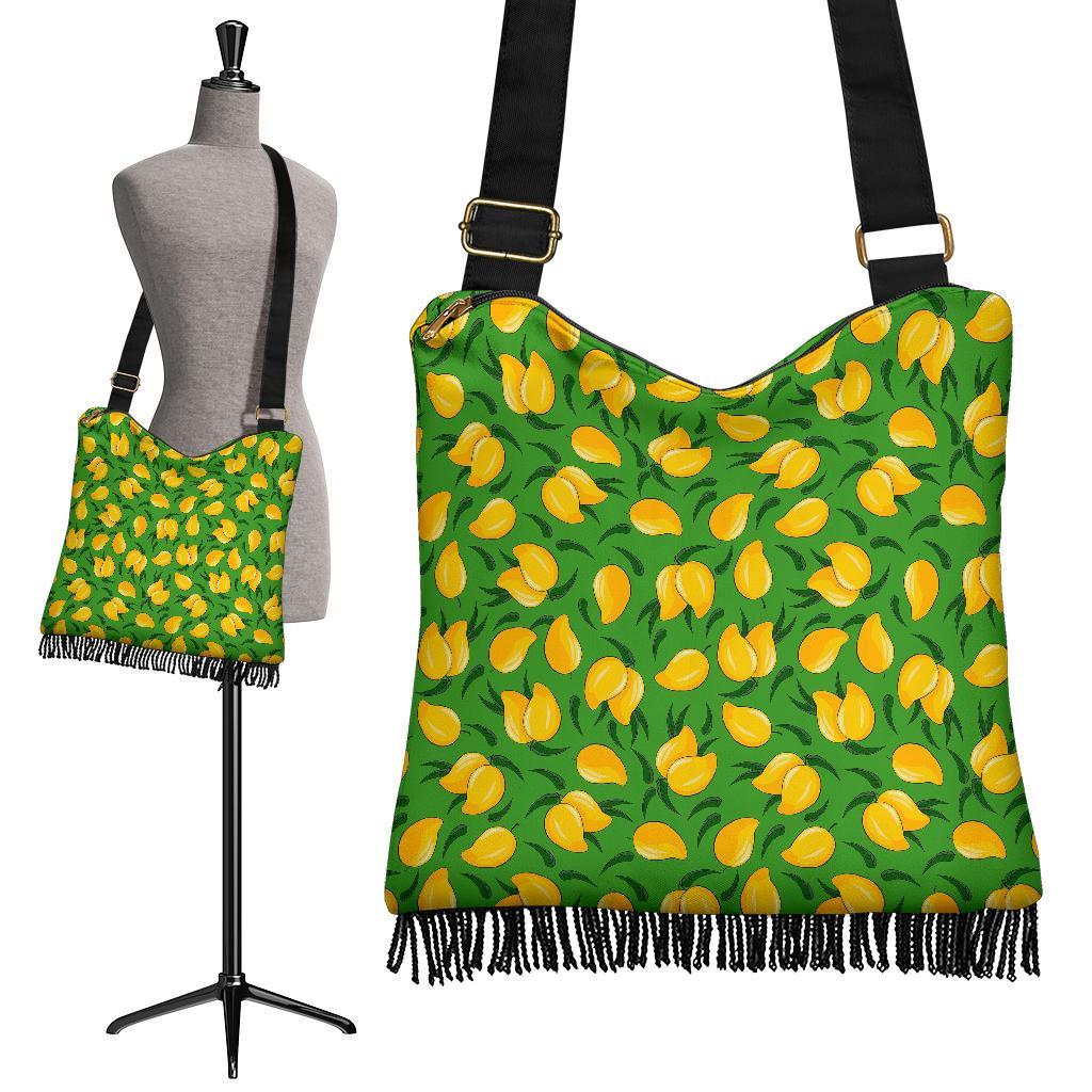 Mango Print Pattern Crossbody bags-grizzshop