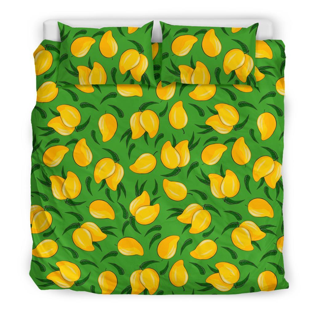 Mango Print Pattern Duvet Cover Bedding Set-grizzshop