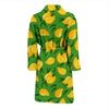 Mango Print Pattern Men Long Robe-grizzshop