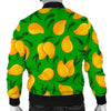 Mango Print Pattern Men's Bomber Jacket-grizzshop