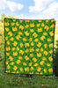 Mango Print Pattern Quilt-grizzshop