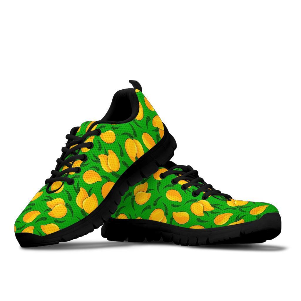 Mango Print Pattern Sneaker Shoes For Men Women-grizzshop