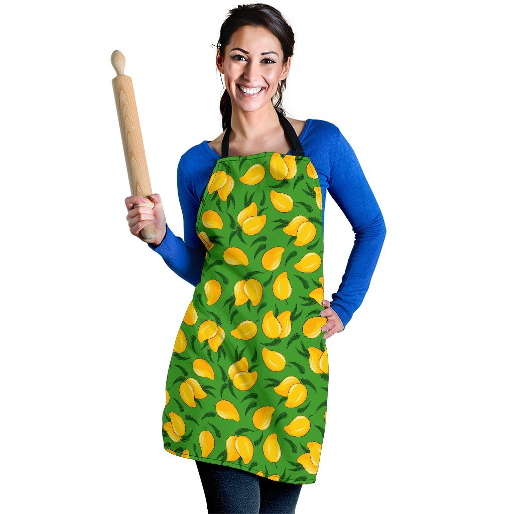 Mango Print Pattern Women's Apron-grizzshop