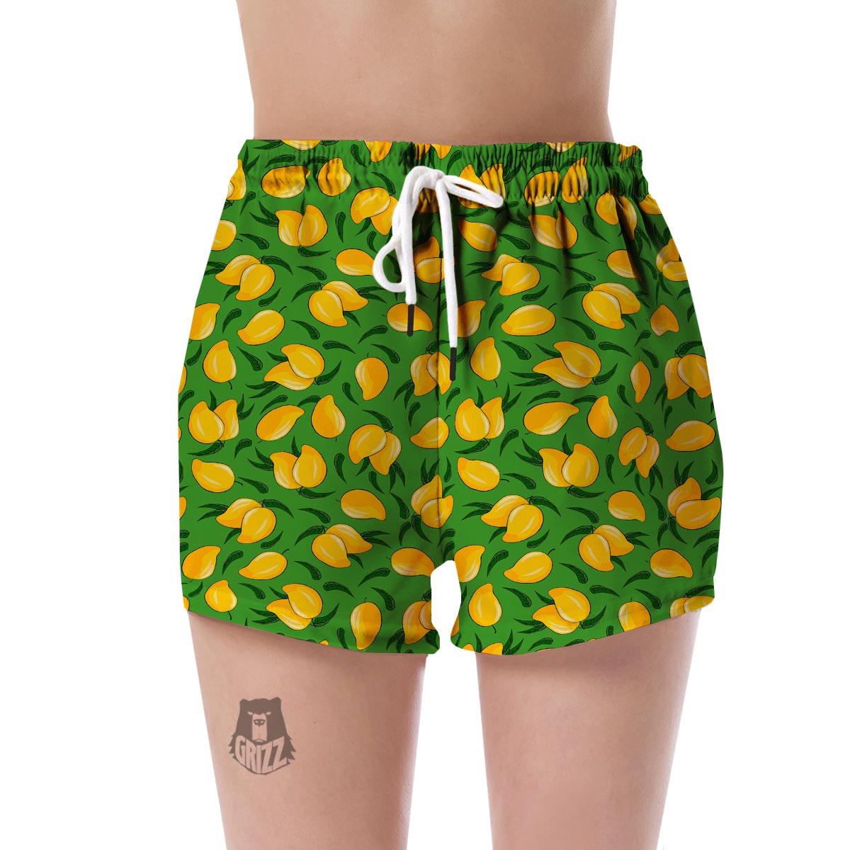 Mango Print Pattern Women's Shorts-grizzshop