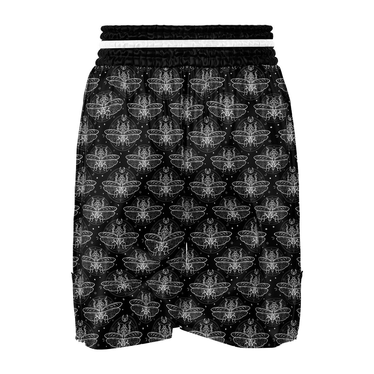 Mantis Animal Print Pattern Boxing Shorts-grizzshop