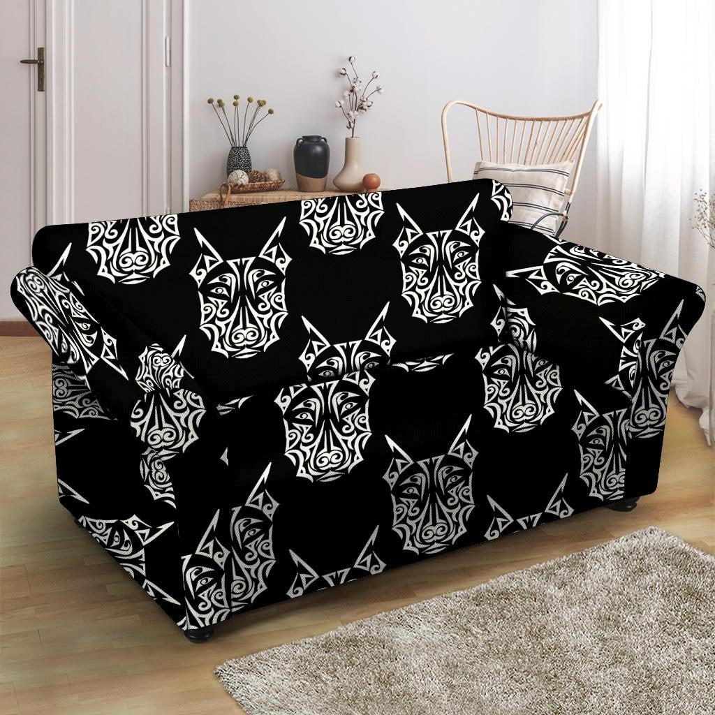 Maori Aztec Pitbull Loveseat Cover-grizzshop