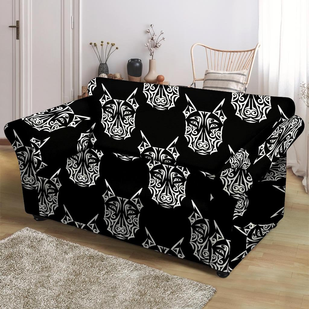 Maori Aztec Pitbull Loveseat Cover-grizzshop