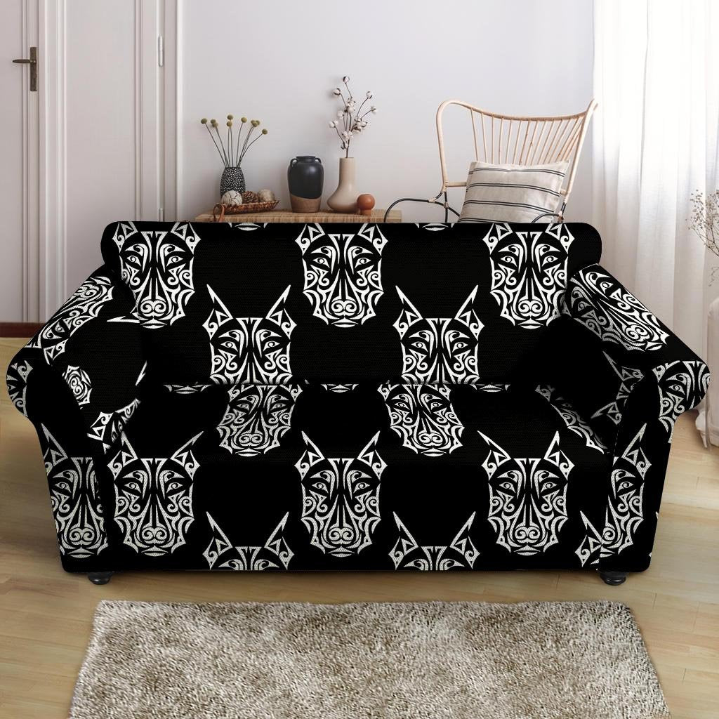 Maori Aztec Pitbull Loveseat Cover-grizzshop