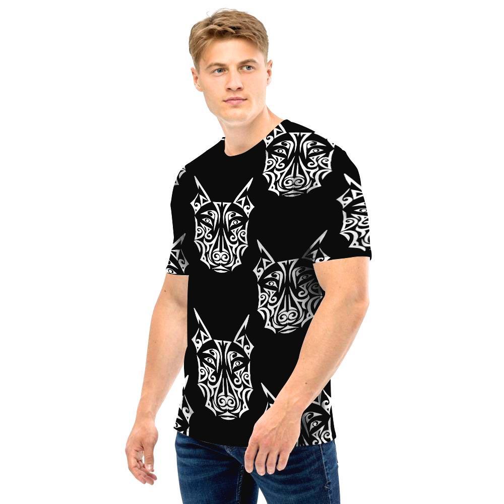 Maori Aztec Pitbull Men T Shirt-grizzshop