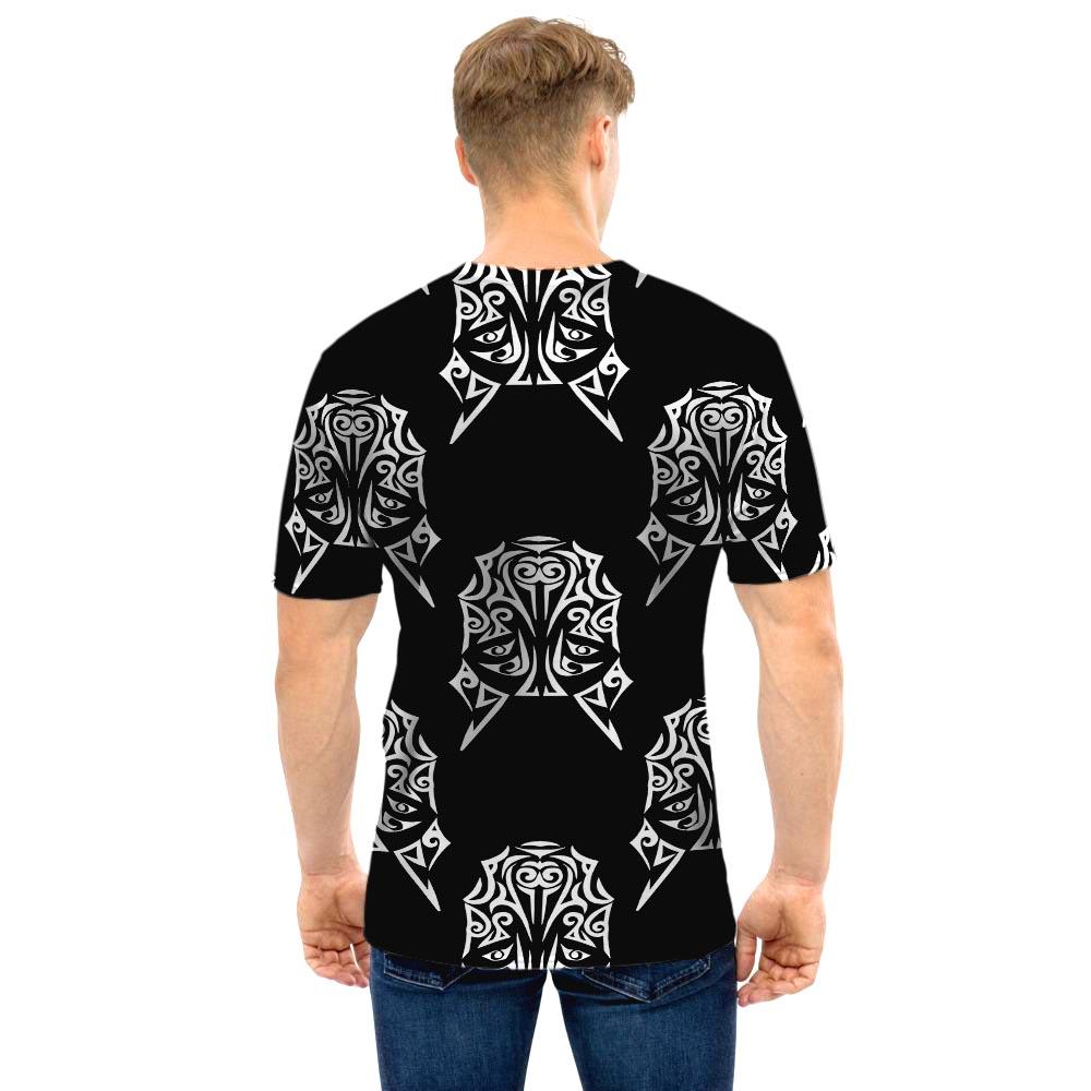 Maori Aztec Pitbull Men T Shirt-grizzshop