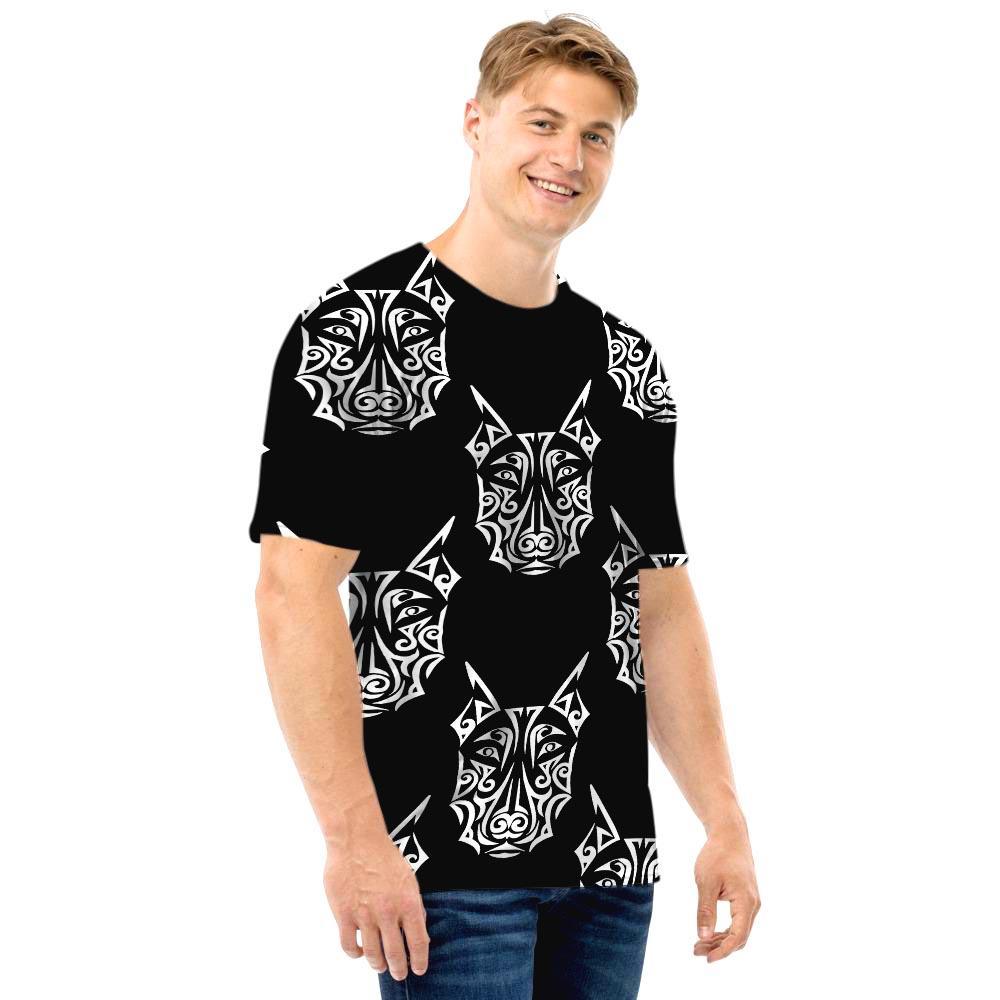 Maori Aztec Pitbull Men T Shirt-grizzshop