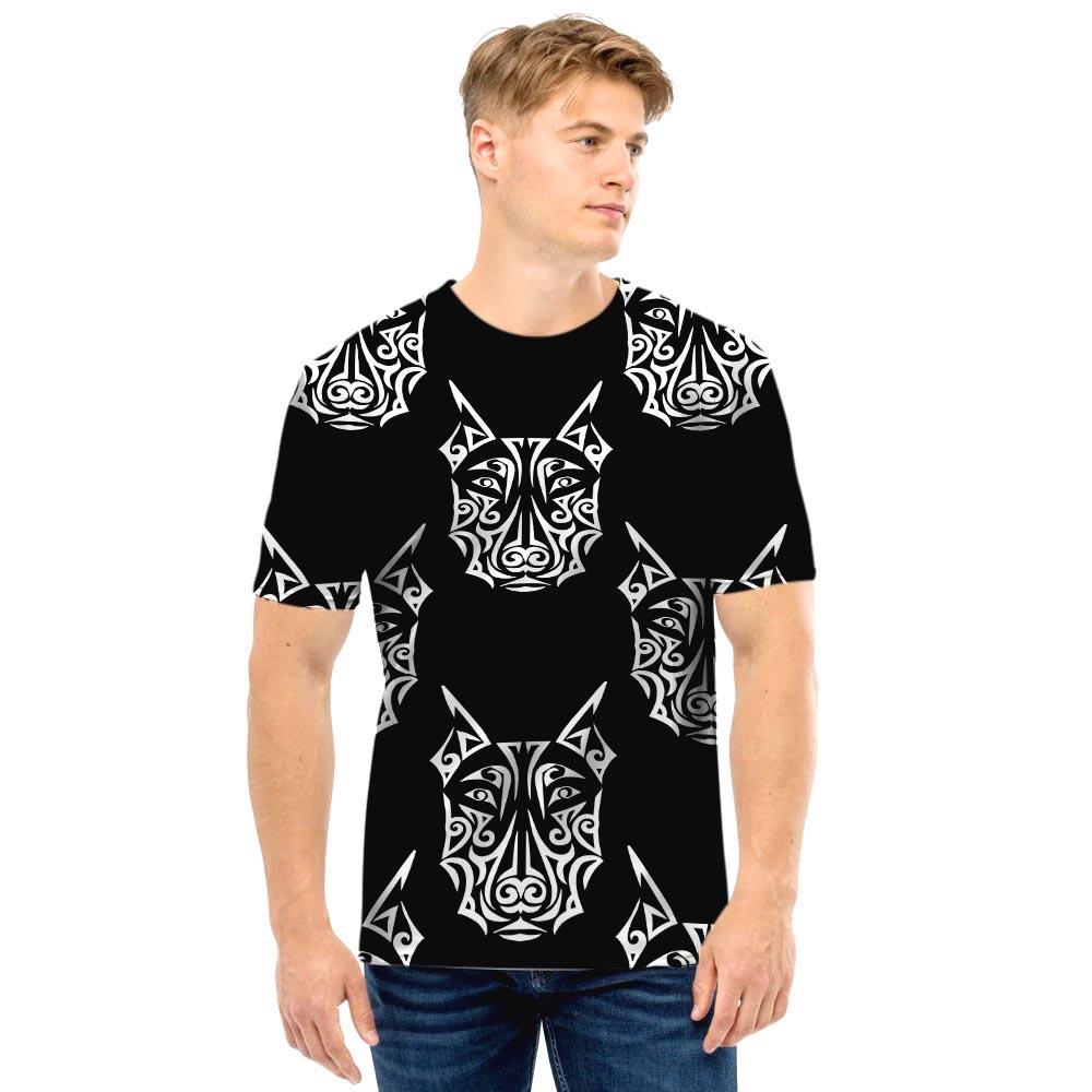 Maori Aztec Pitbull Men T Shirt-grizzshop