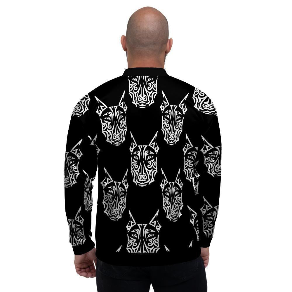 Maori Aztec Pitbull Men's Bomber Jacket-grizzshop