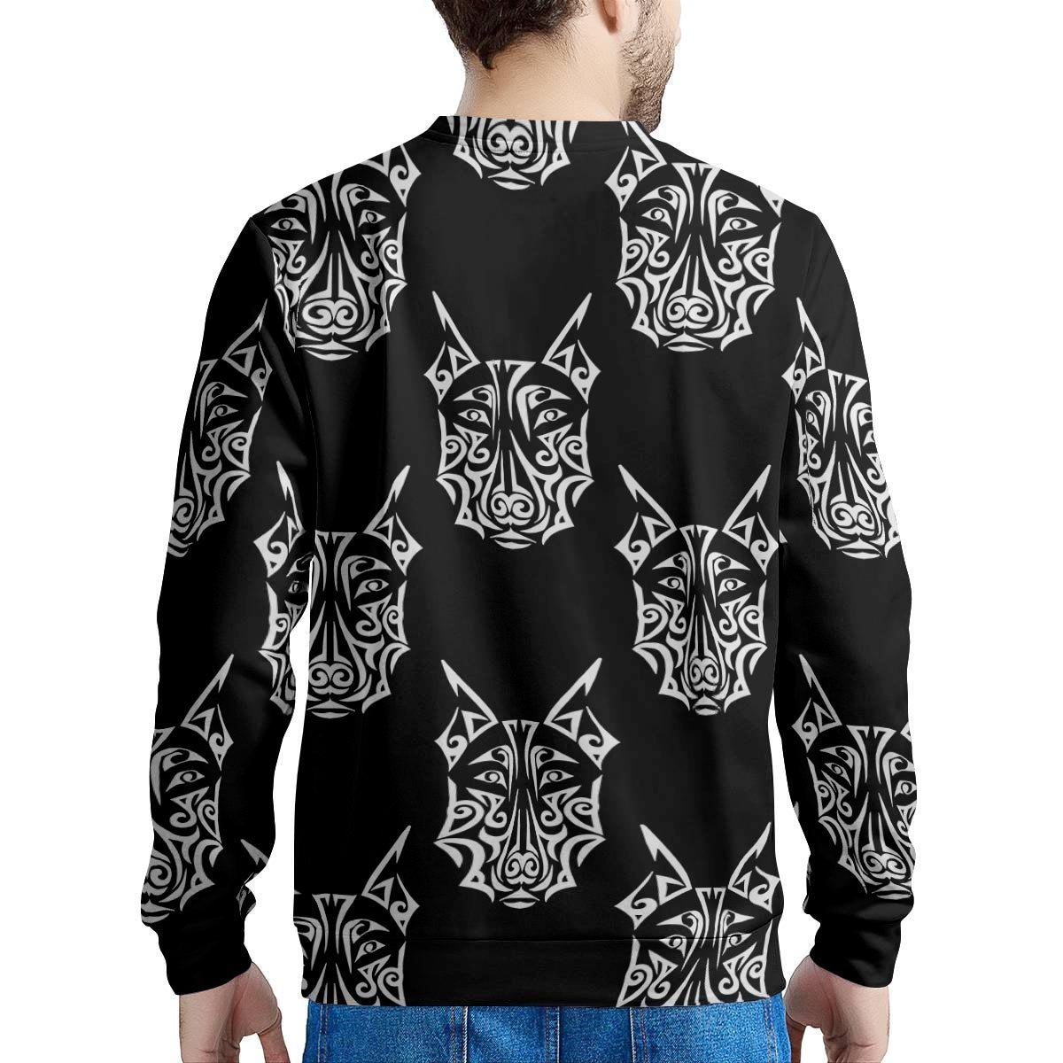 Maori Aztec Pitbull Men's Sweatshirt-grizzshop