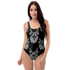 Maori Aztec Pitbull One Piece Swimsuite-grizzshop