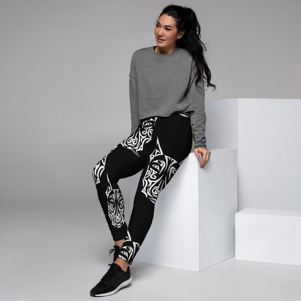 Maori Aztec Pitbull Women's Joggers-grizzshop