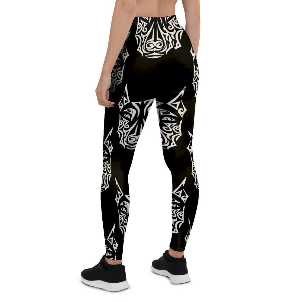 Maori Aztec Pitbull Women's Leggings-grizzshop