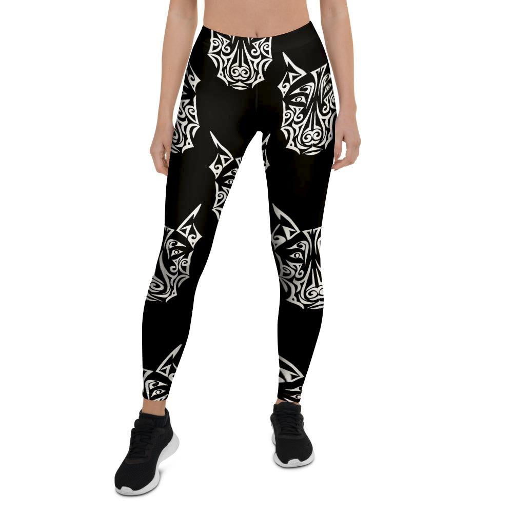 Maori Aztec Pitbull Women's Leggings-grizzshop