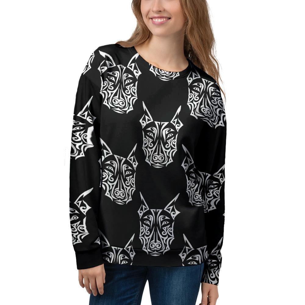 Maori Aztec Pitbull Women's Sweatshirt-grizzshop