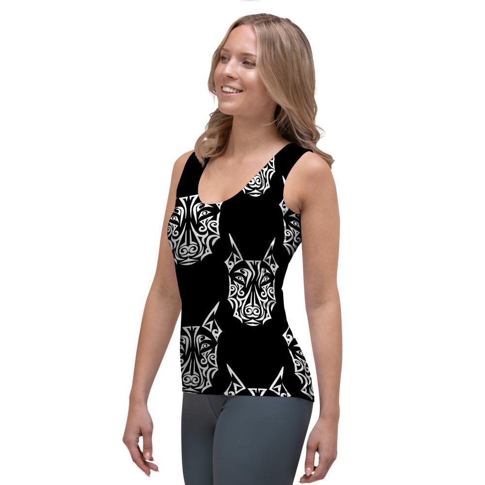 Maori Aztec Pitbull Women's Tank Top-grizzshop