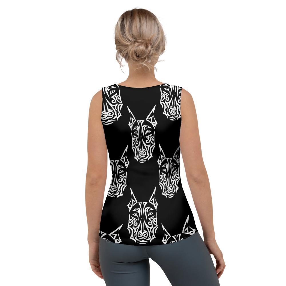 Maori Aztec Pitbull Women's Tank Top-grizzshop