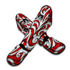 Maori Tribal Polynesian Kowhaiwhai Print Muay Thai Shin Guards-grizzshop