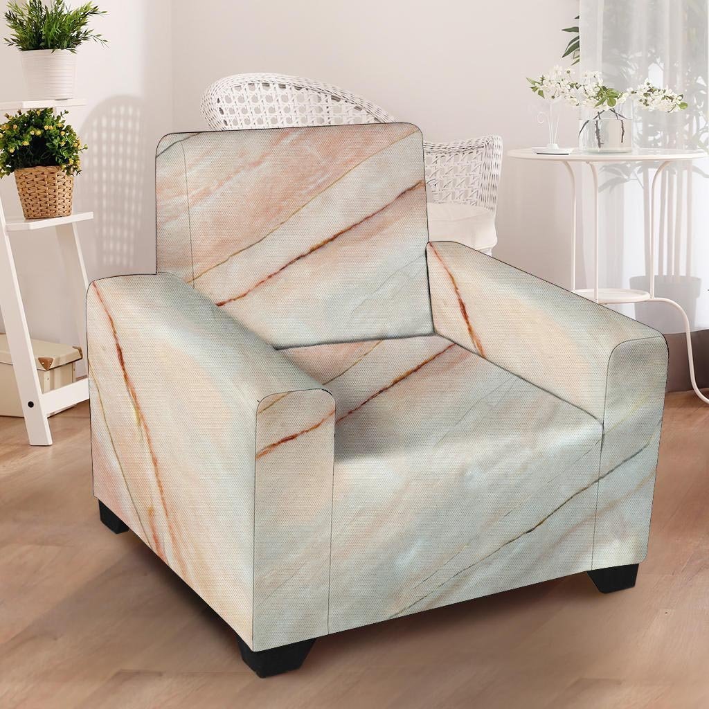 Marble Armchair Cover-grizzshop