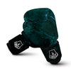 Marble Dark Green Print Boxing Gloves-grizzshop