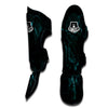 Marble Dark Green Print Muay Thai Shin Guards-grizzshop