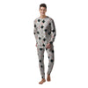 Marble Luxury Geometric Print Men's Pajamas-grizzshop