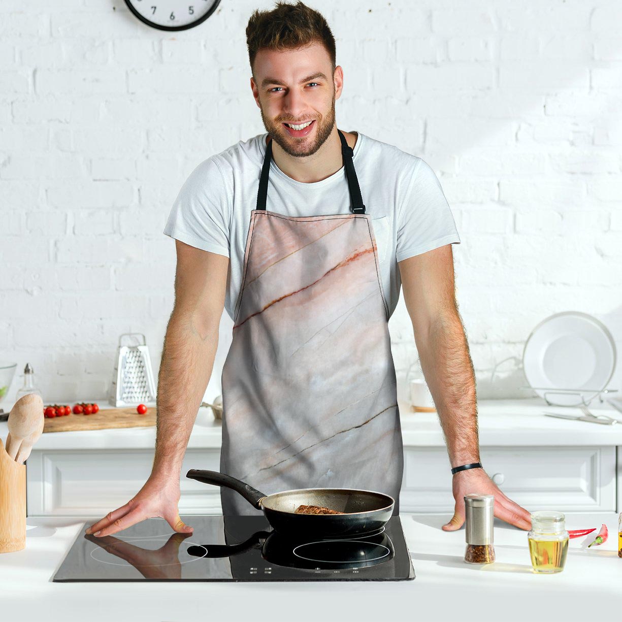 Marble Men's Apron-grizzshop