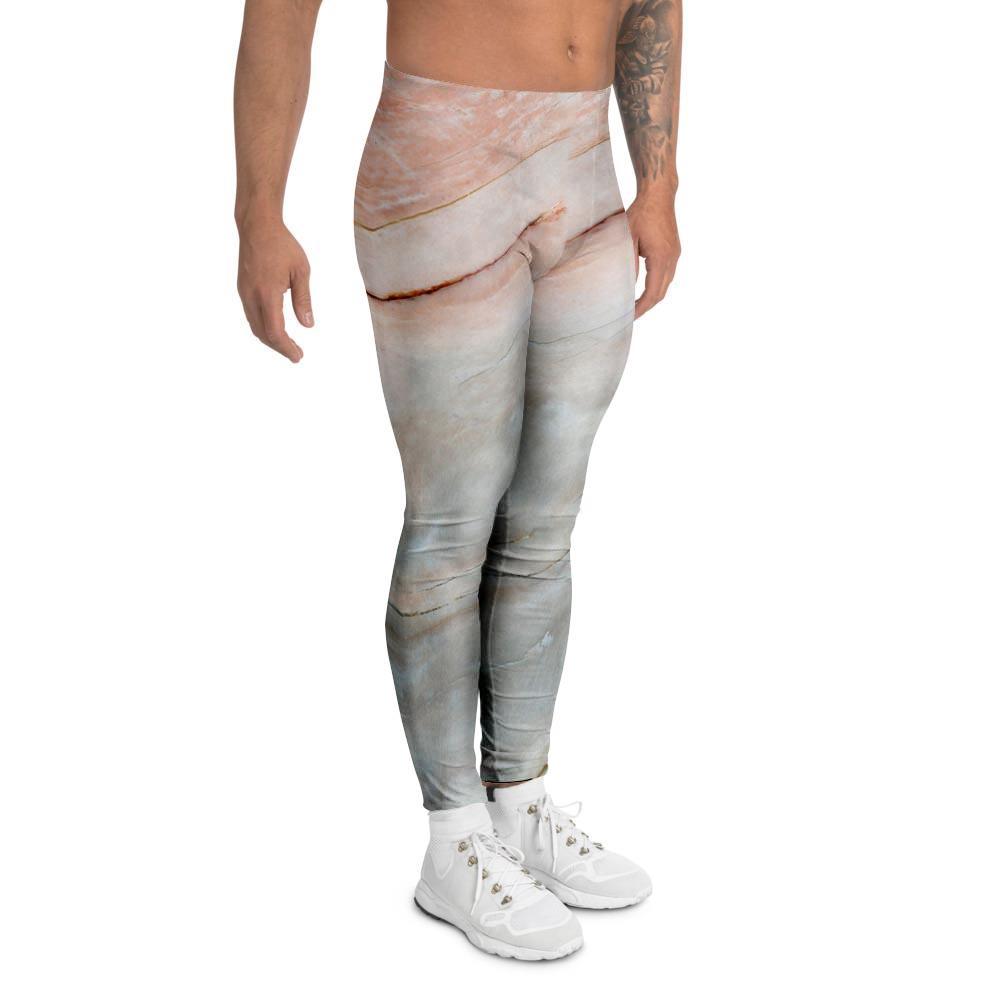 Marble Men's Leggings-grizzshop