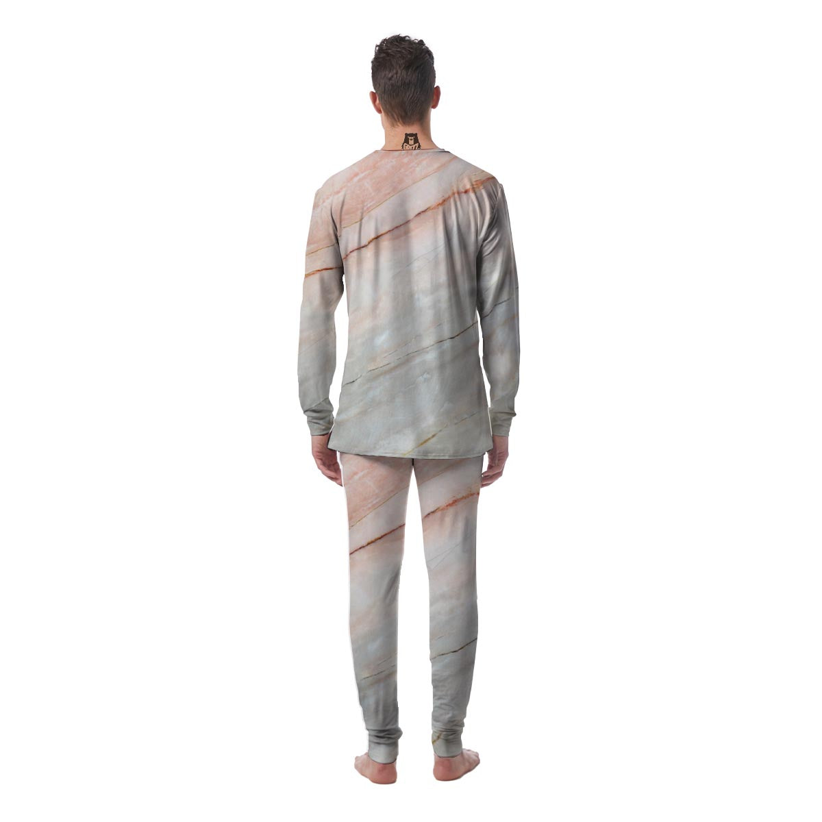 Marble Men's Pajamas-grizzshop