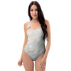 Marble One Piece Swimsuite-grizzshop