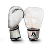 Marble White Rose Gold Print Boxing Gloves-grizzshop