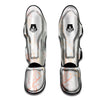 Marble White Rose Gold Print Muay Thai Shin Guards-grizzshop