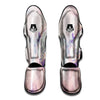 Marble White Ruby Print Muay Thai Shin Guards-grizzshop