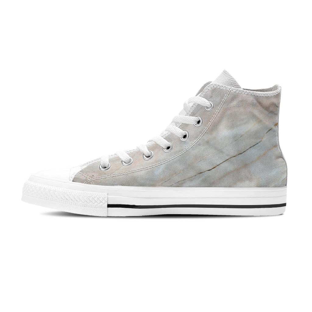 Marble Women's High Top Shoes-grizzshop