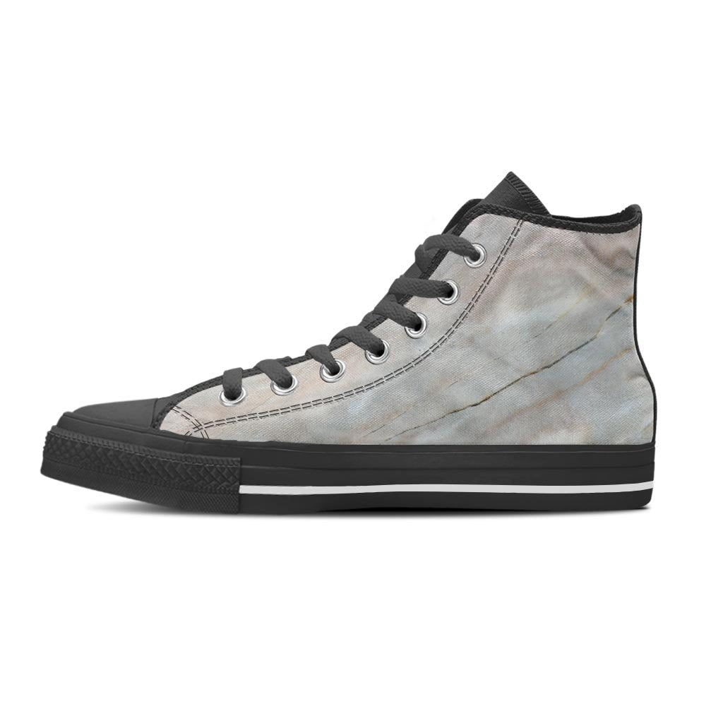 Marble Women's High Top Shoes-grizzshop